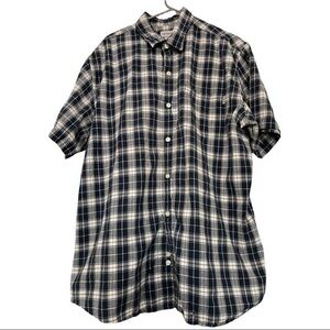Carhartt Plaid Blue Casual Button Down Shirt XL GUC #6789